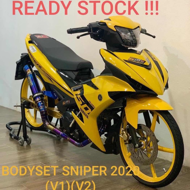 Rapido Premium Cover Set Sniper150 Gp Edition Y15zr Sticker Tanam Shopee Singapore