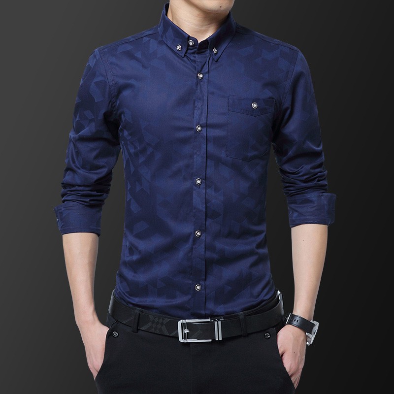 Ready Stock] 6 Colors Men Shirts 2020 New Business Casual Long Sleeve  Shirts Formal Work Shirt Clothing | Shopee Singapore