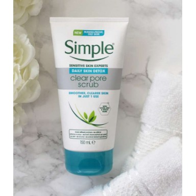 simple exfoliating scrub