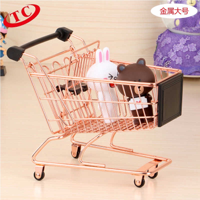 metal shopping cart toy