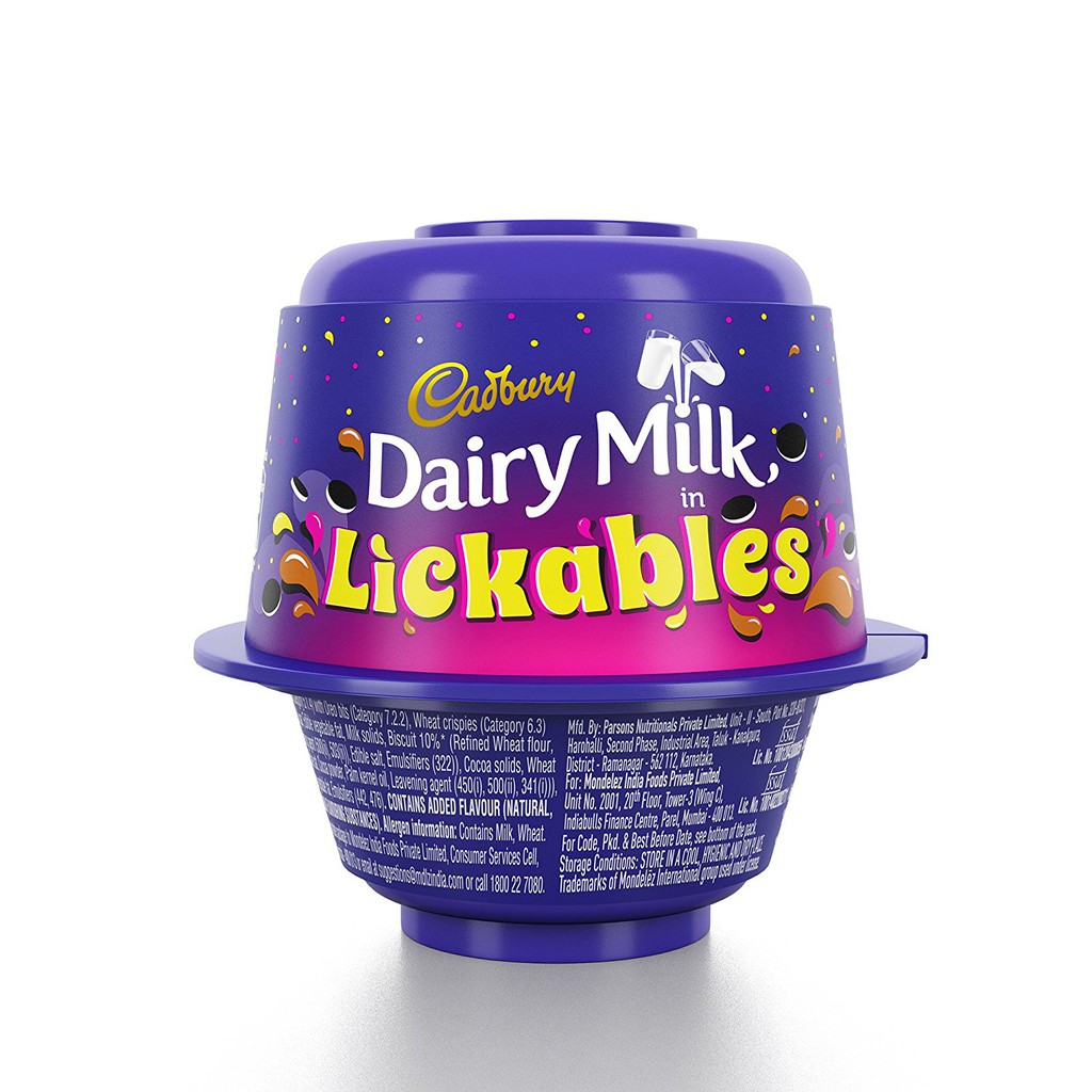 [1+1+1+1] CADBURY Dairy Milk Lickables Surprise Kinder Toy Bundle of 4