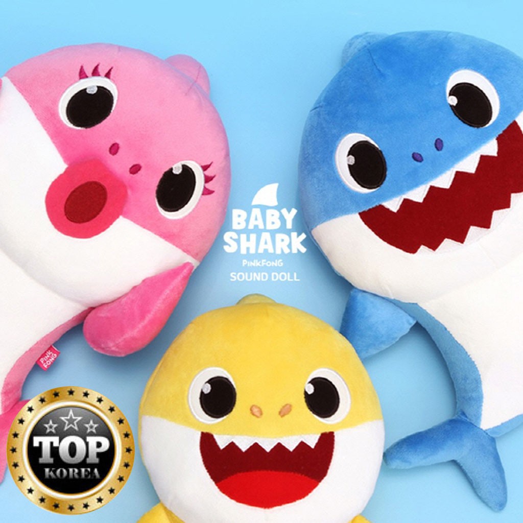 baby shark sound doll