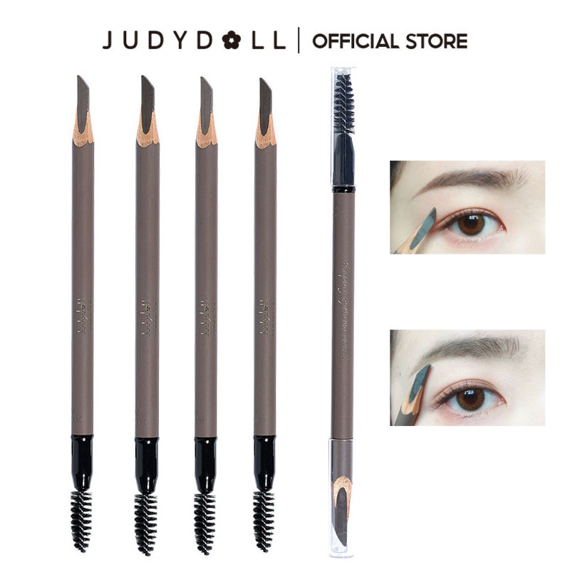 Judydoll Soft Focus Eyebrow Pencil Waterproof Long Lasting Natural Eyebrow Shopee Singapore 