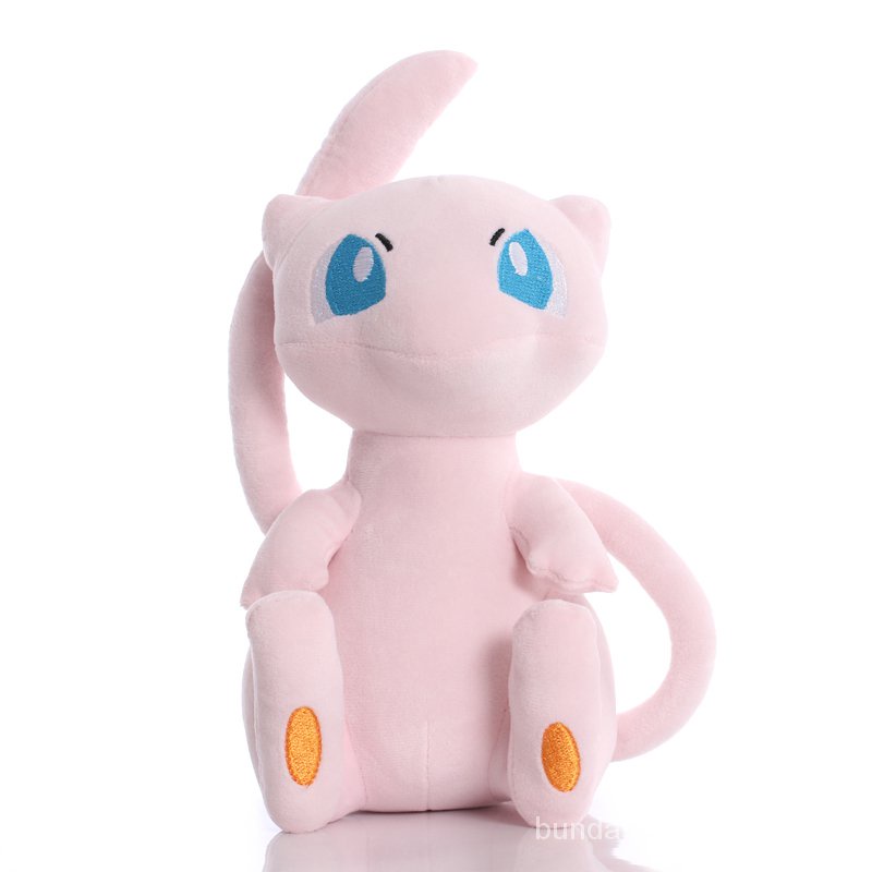 20cm TAKARA TOMY Mew Plush Toys Doll Pokemon Mew Soft Stuffed Animals