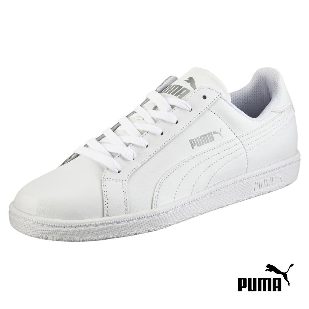puma all white leather