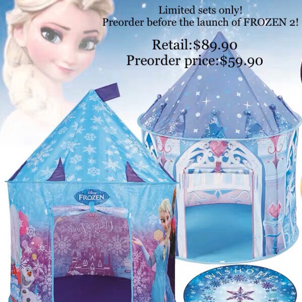 disney frozen play tent