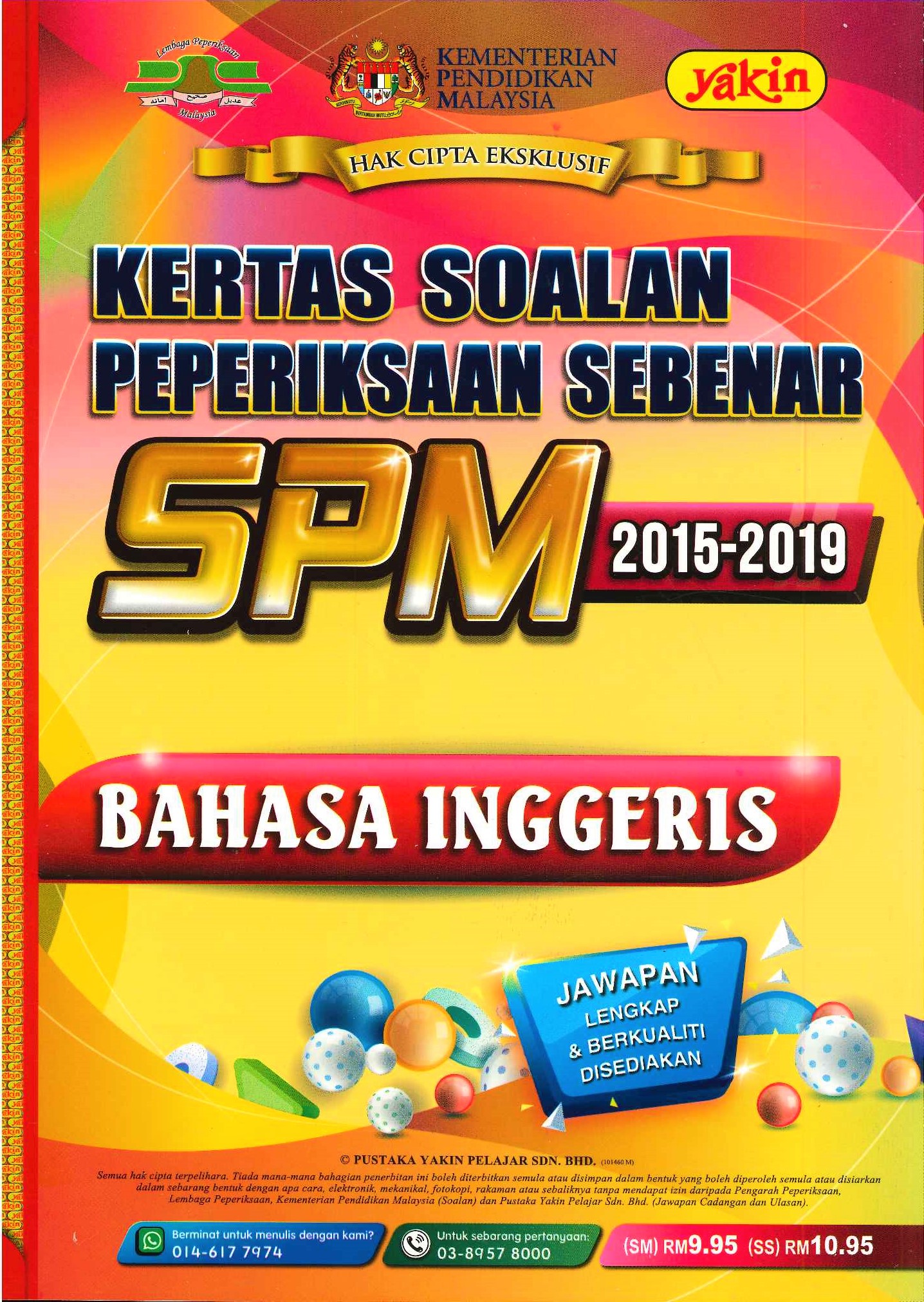 Paper Problems Of Sebenar Spm Problems 2015 2019 Shopee Singapore