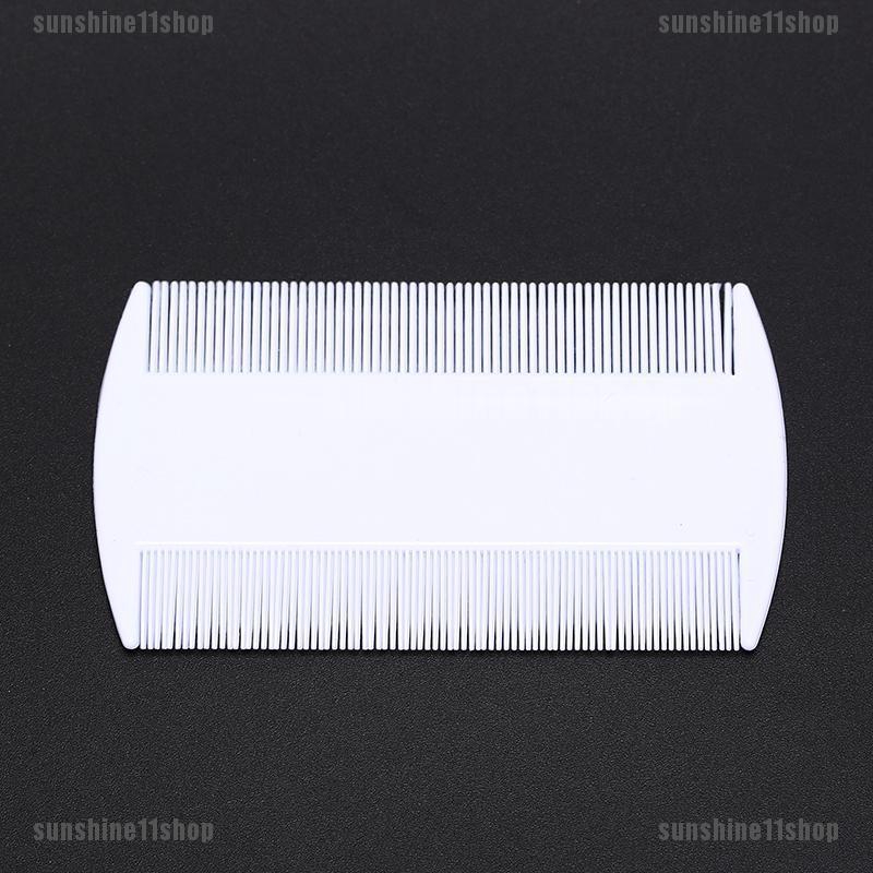Double Sided Head Lice Comb Hair Combs Fine Tooth Head Lice