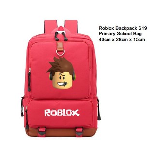 Roblox Primary School Bag Roblox School Backpack Roblox Bag Shopee Singapore - roblox supreme backpack