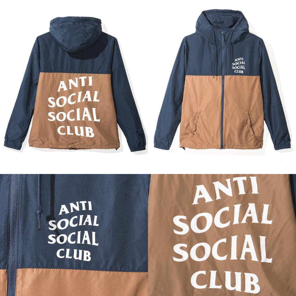 anti social club jacket