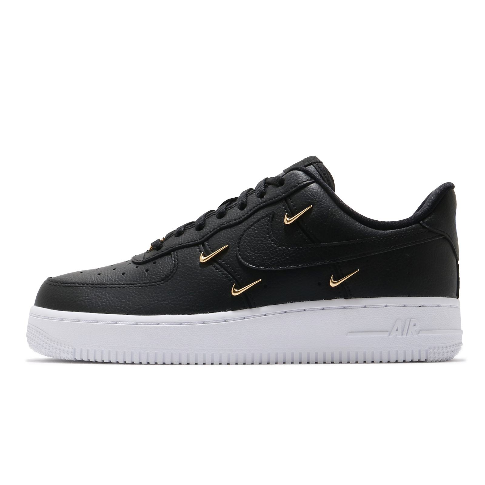 air force 1 low black and gold