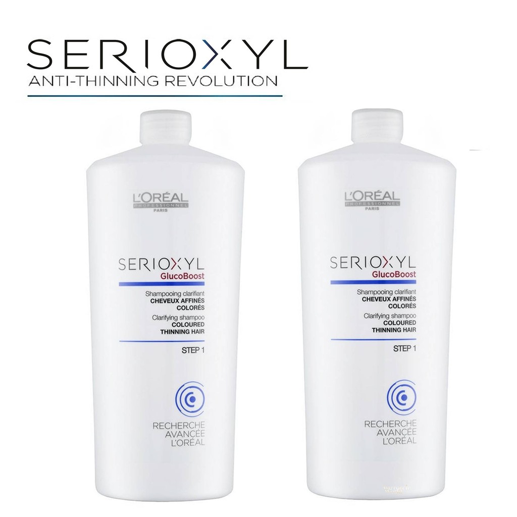 Loreal Serioxyl Professional Hair Shampoo Conditioner 1000ml Anti