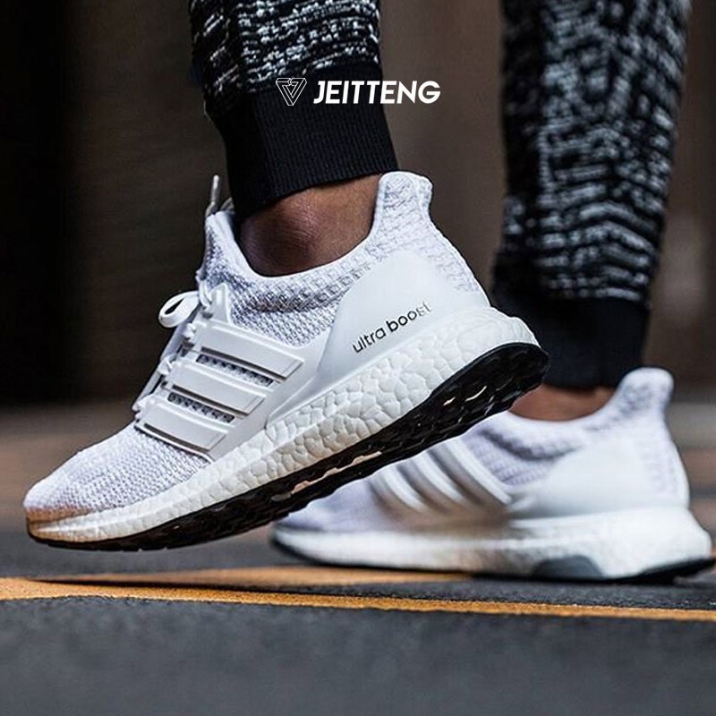 Adidas Men's Shoes Adidas Ultra Boost Ub 4.0 White Popcorn Running Shoes cm  | Shopee Singapore