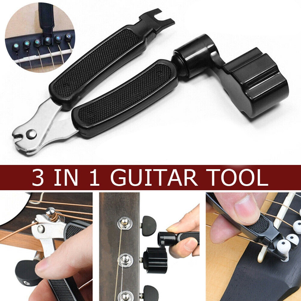 3 in 1 Guitar string changer Multifunction Guitar winder string cutter