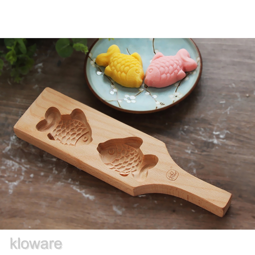 wooden cake mould