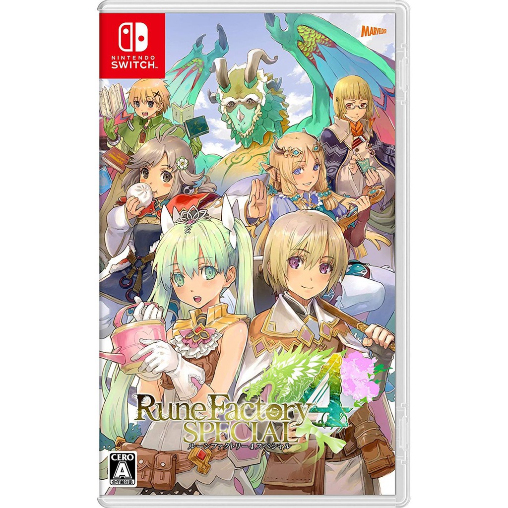 Nintendo Switch Rune Factory 4 Special 符文工厂4 豪华版 English Chinese Version Shopee Singapore