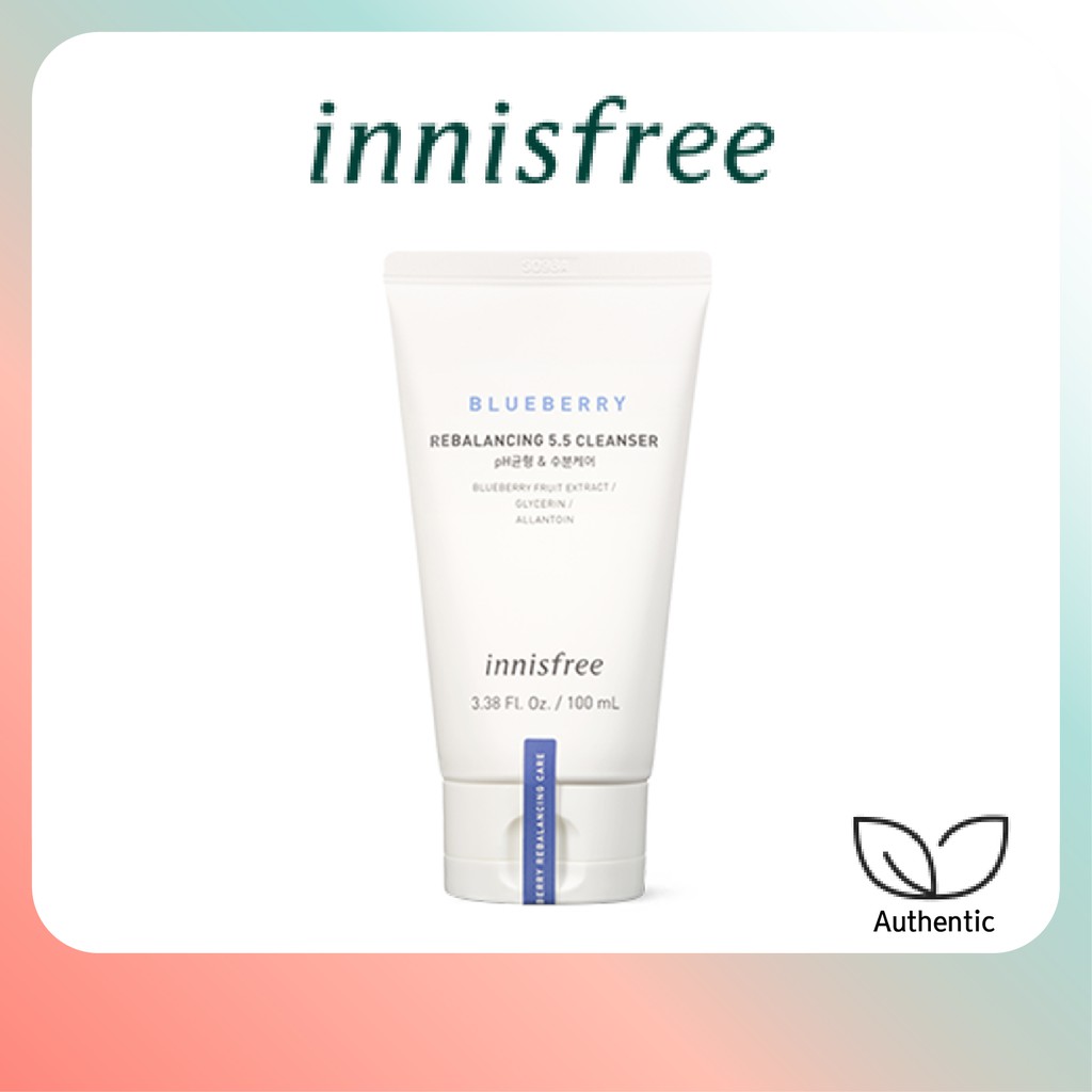 Innisfree Blueberry Rebalancing 5 5 Cleanser 100ml Shopee Singapore