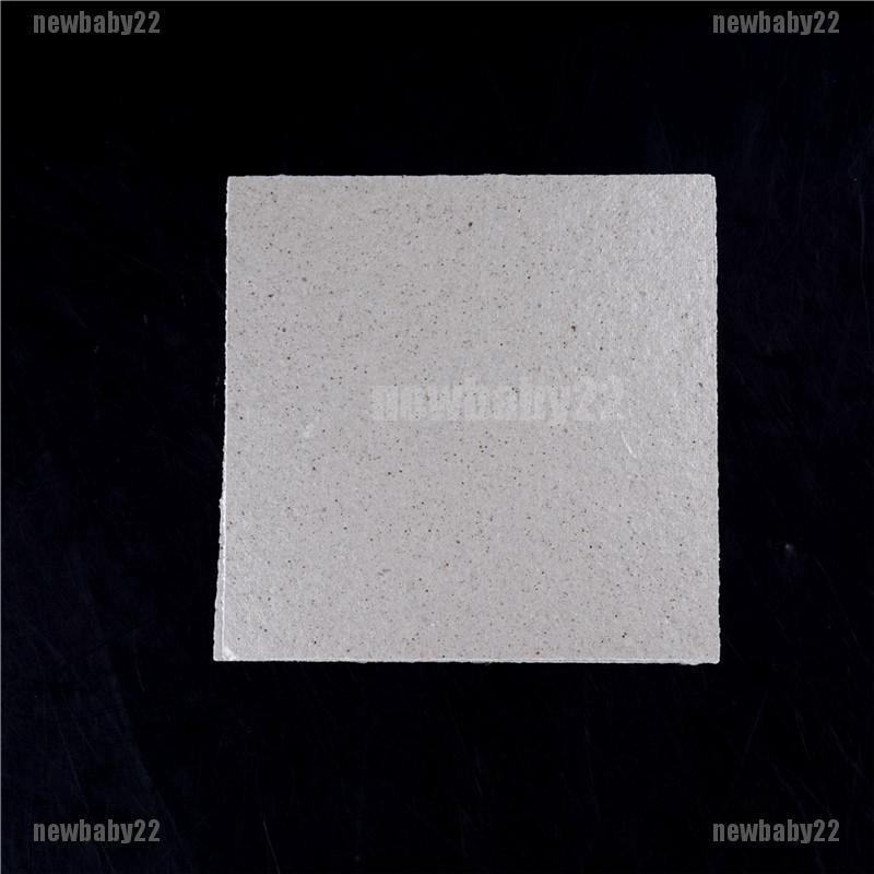 2Pcs Microwave Oven Repairing Part Mica Plates Sheets 4.8x 4.8"/120x120mm TO 