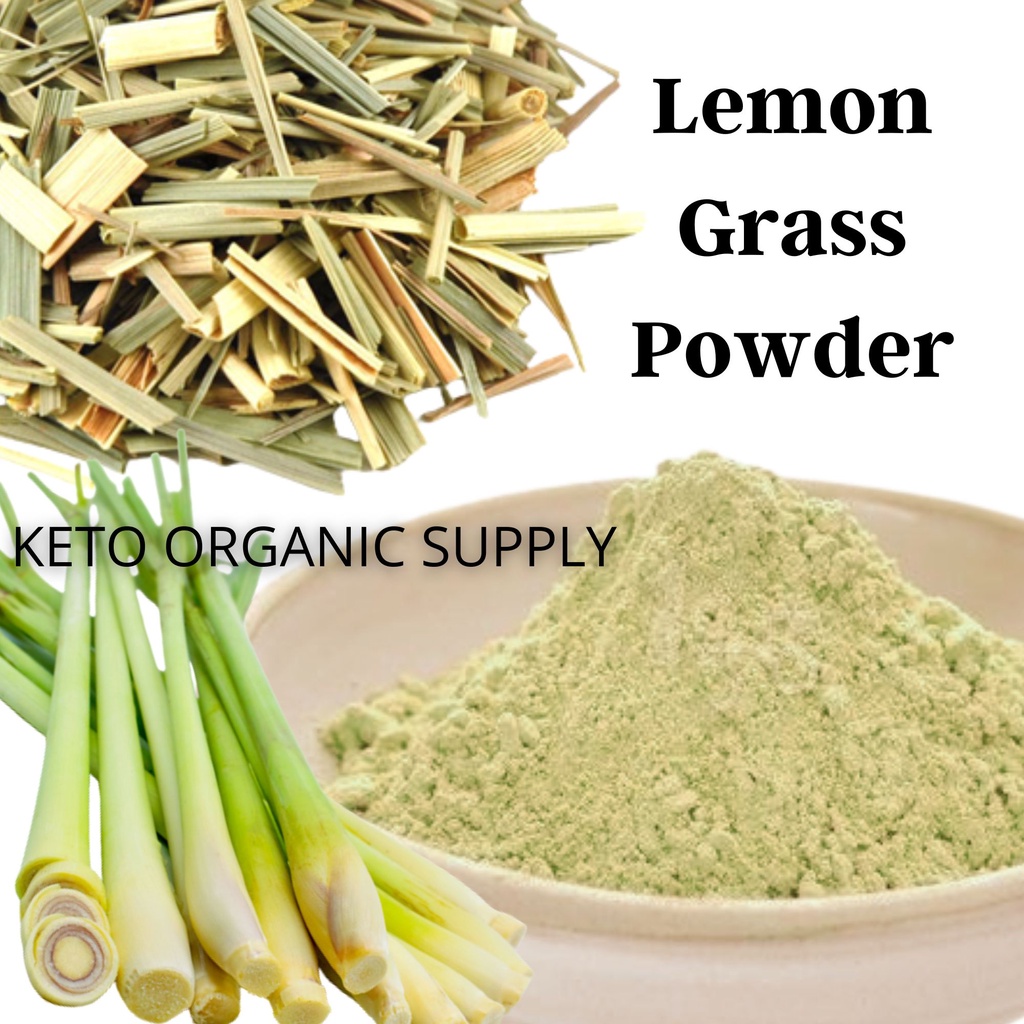 Lemongrass powder 100g 柠檬草粉香茅草粉Serbuk Serai Spices & Herbs Curry Lemon Grass  | Shopee Singapore