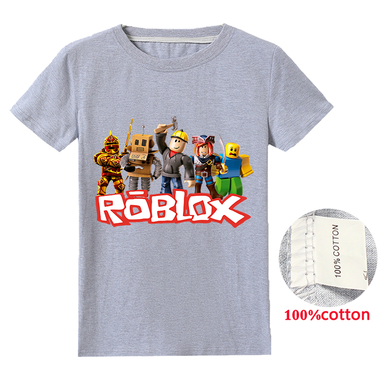 New 2020 Roblox Kids Summer Short Sleeve Tops T Shirt Clothing Girls Fashion Tee Shirts Children Casual Clothes Boys T Shirts Shopee Singapore - boys funny tee kids eatsleep roblox t shirt youth summer short sleeve tops gift tee shirt 3 14years