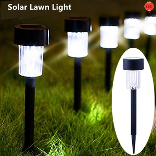 Outdoor LED Solar Lights Built-In Stakes & Auto On/Off Garden Decoration Outdoor Solar LED Path Light Solar Garden Lawn Landscape Light