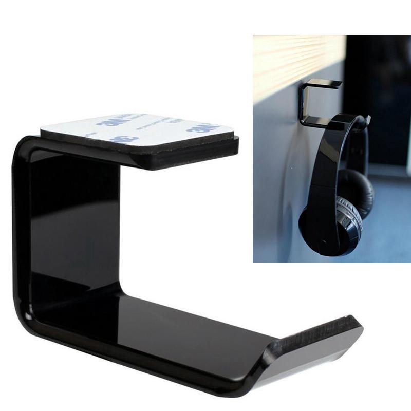 Durable Headphone Headset Holder Hanger Earphone Wall Desk Display Stand Bracket #0