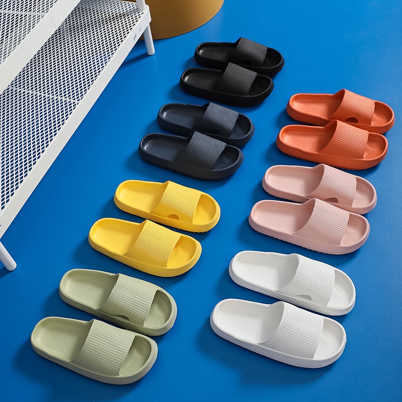 Summer home household thick-soled slippers | Shopee Singapore