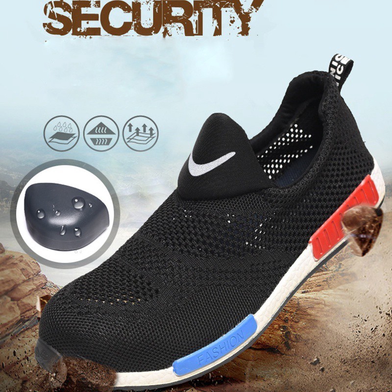 breathable work trainers