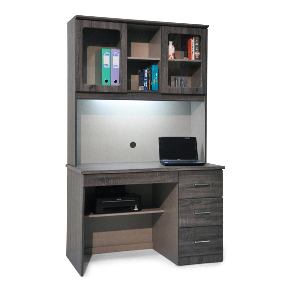 Luke Study Table Ash Grey Color Shopee Singapore