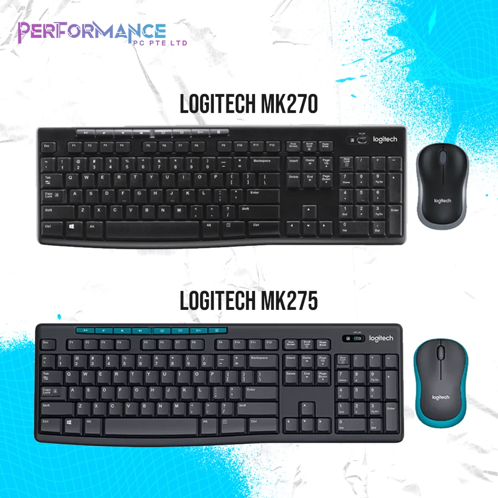 Logitech MK270/MK 270/MK275/MK 275 Wireless Keyboard And Mouse Combo (1