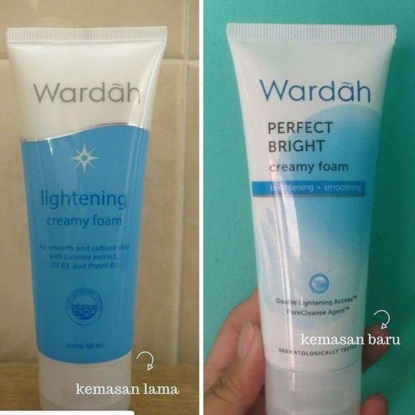 wardah lightening foam