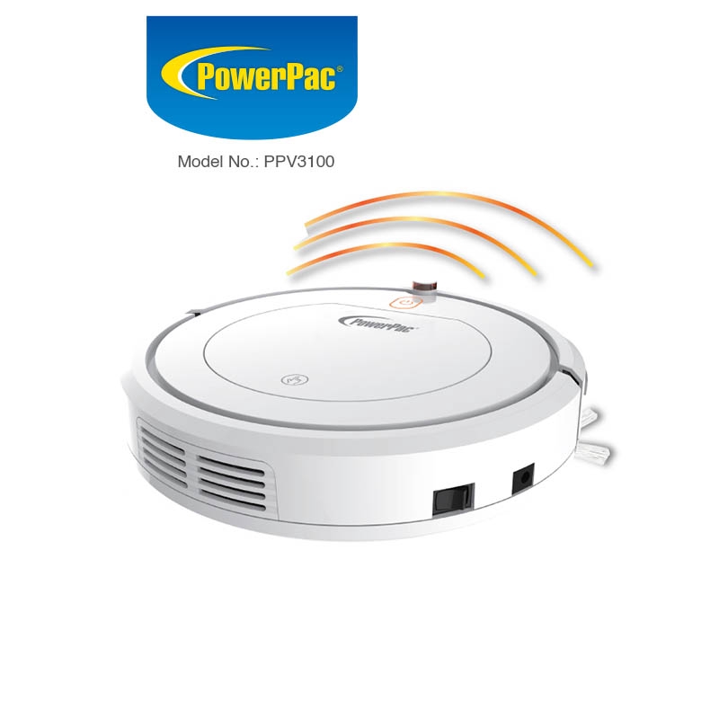 PowerPac Smart Robotic Vacuum Cleaner with Remote control (PPV3100