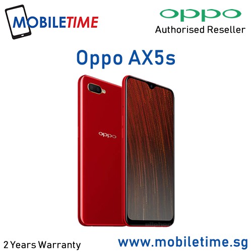 Oppo Ax5s 64gb 3gb 4gb Local Telecommunication Set Shopee Singapore