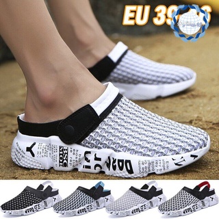 Men's Sandals Summer Slippers Shoes Breathable Cool Beach Flip Flops Home Outside Mens Large Size 39-46 Male Casual Footwear Q8YM