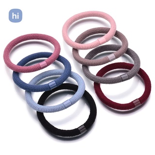 HI ACTIVE ACCESSORIES Women Skinny Scrunchie High Elastic Seamless Hair Band Designed For On The Move