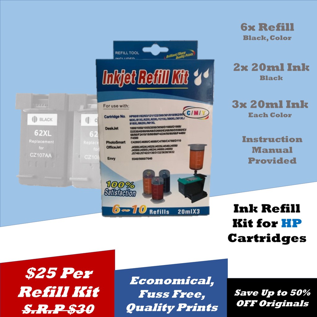 refill kit hp