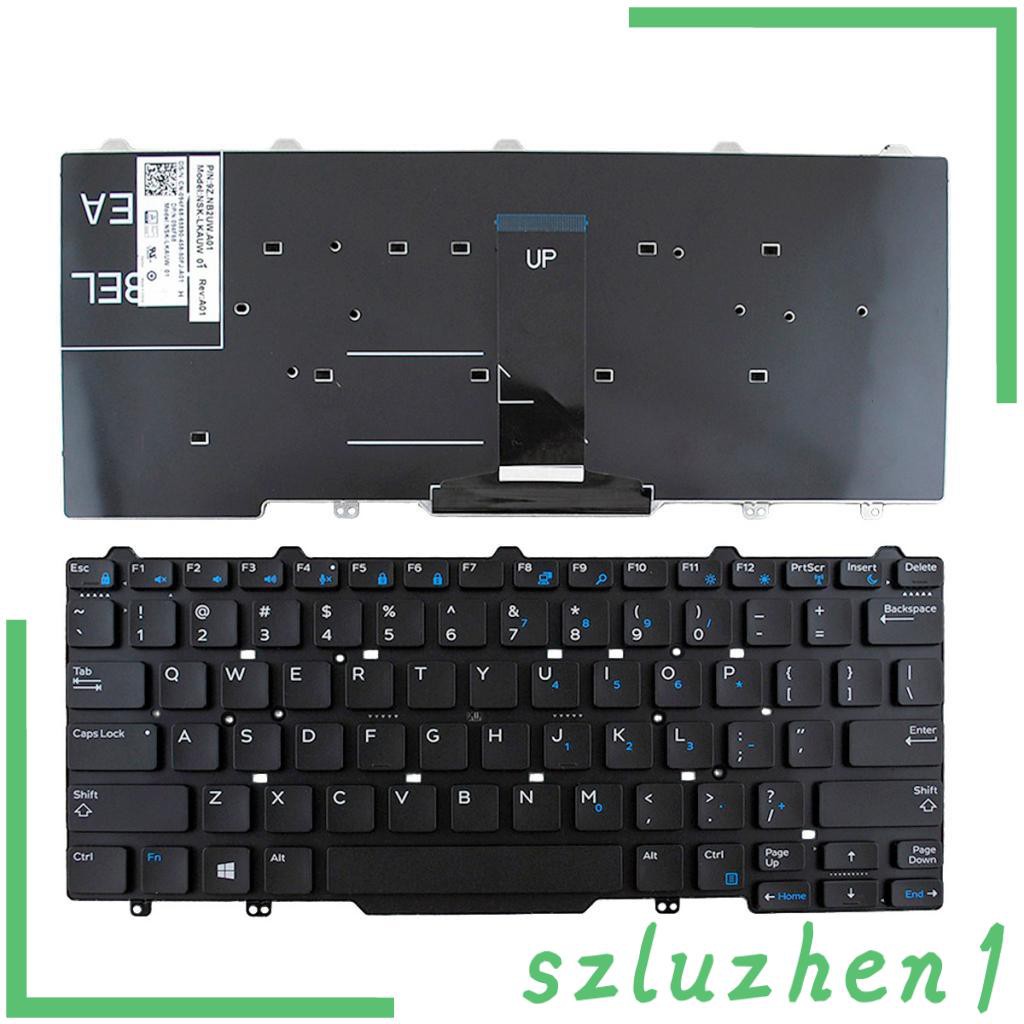 Hi Tech For Dell Latitude 3340 340 E5450 E7450 Full Keyboard Us English Black Shopee Singapore