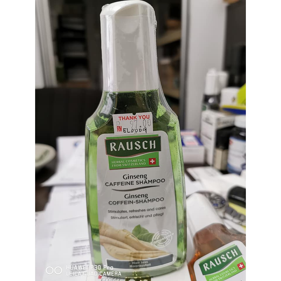 Rausch Ginseng Caffeine Shampoo 0ml Offer Shopee Singapore