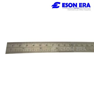 Unicorn Stainless Steel Metal Ruler Pembaris Besi 30cm 