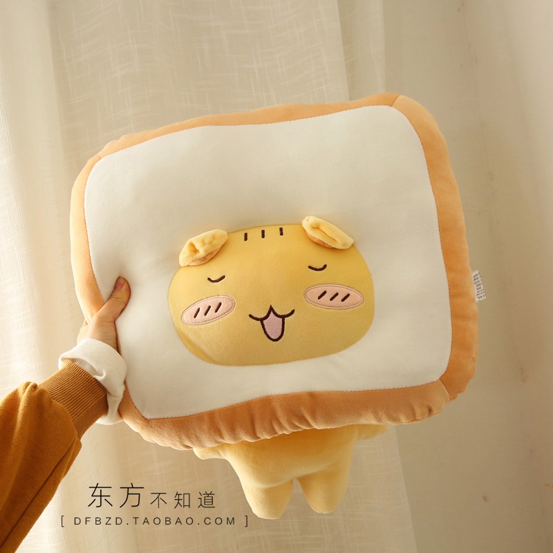 cat bread plush