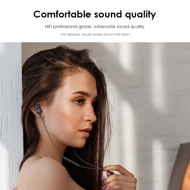 headset 4d bass double speaker stereo 3.5 mm wired headphone