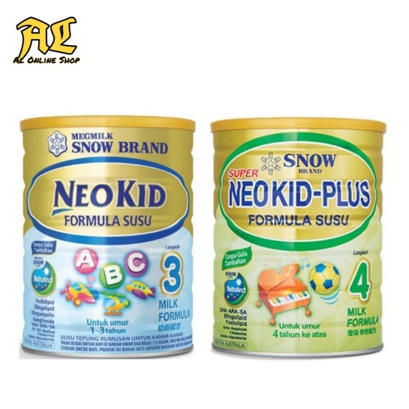 Snow Brand Neo Kid Step 3 4 900g Growing Up Milk Formula Exp11 22 Shopee Singapore