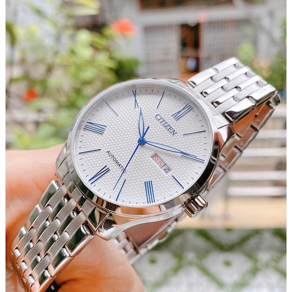 Citizen NH8350-59B Automatic Men Watch Elegant Stainless Steel Bracelet  Mechanical Gents Watch | Shopee Singapore
