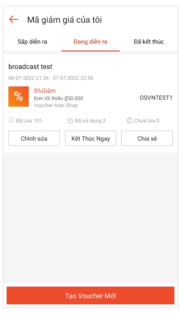 Cách Tạo Mã Giảm Giá Của Shop Trên Ứng Dụng Shopee | Học viện Shopee ...