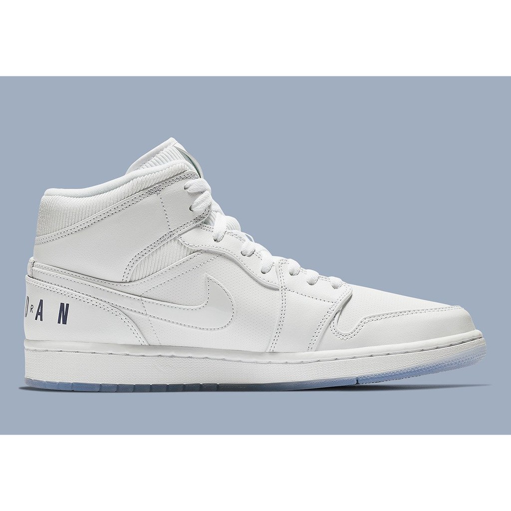 jordan 1 mid pure white
