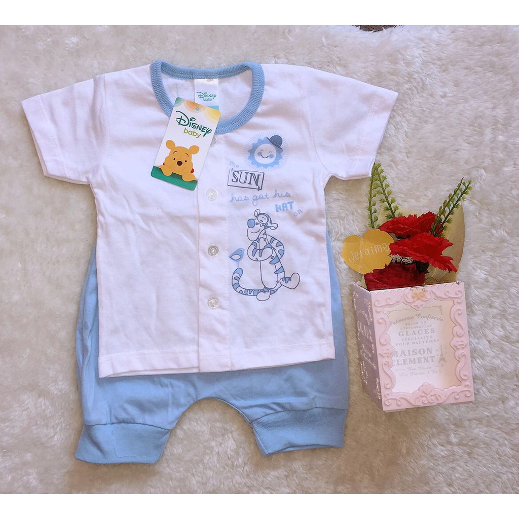  Baju  Bayi  Lelaki Disney Baby Winnie  the Pooh  Front Opening 