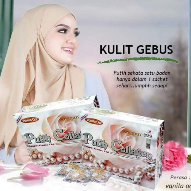 Shop Malaysia Putih Collagen By Dara Anggun Shopee Singapore