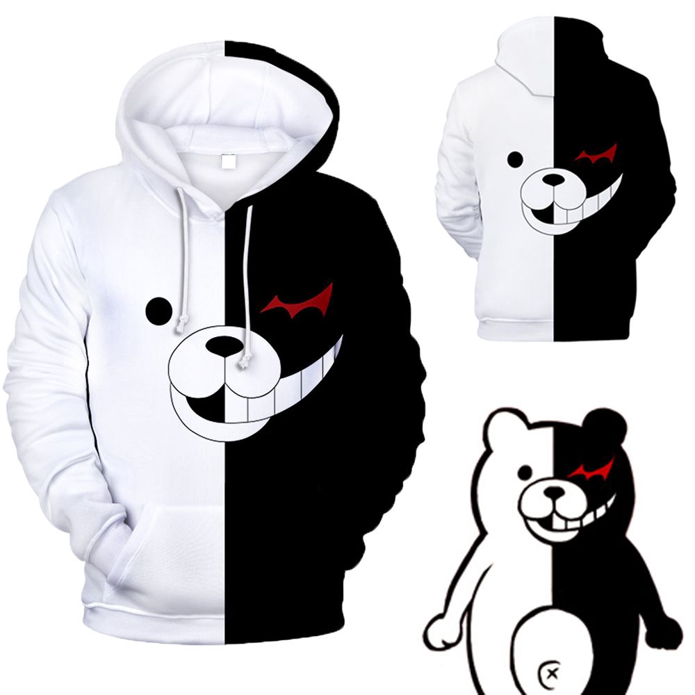 danganronpa monokuma hoodie