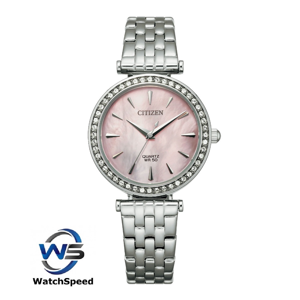 citizen ladies watch with swarovski crystals