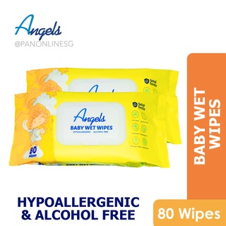 ANGELS Baby Wet Wipes Carton Sale  - 30 / 80 Wipes Pack - Safe & Gentle for babies! #1
